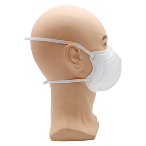 NIOSH หน้ากาก N95แบบใช้แล้วทิ้งผ้าใยสังเคราะห์พับได้หน้ากาก N95ทางการแพทย์ - Product Image 4