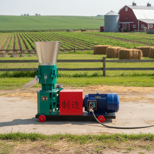 Nouvelle machine à <span class=keywords><strong>granulés</strong></span> d'aliments pour animaux d'élevage, capacité <span class=keywords><strong>de</strong></span> 300 kg/h, <span class=keywords><strong>granulés</strong></span> <span class=keywords><strong>de</strong></span> 4 à 6 mm pour volailles, bétail et aquaculture - Product Image 1