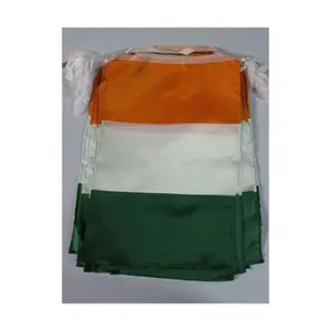 Hot Sales Cote d lvoire Ivory Coast 10 Meters 30pieces Bunting String Flag 8.8'' x 5'' of Ivorian For National Decoration