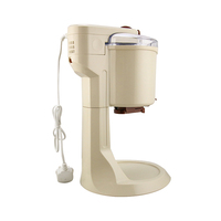 Machine à glace et yaourt glacé électrique entièrement automatique pour la maison, mini-machine à fruits pour enfants, pour faire soi-même des glaces et sorbets maison