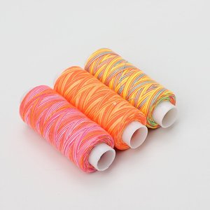 Forniture per cucire 10 colori 402 poliestere filo per cucire per macchina da cucire cuciture a mano 300Yard - Product Image 5