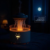 Diffuseur d'arômes en forme de méduse 300 ml, humidificateur ultrasonique USB avec télécommande et lumière LED colorée, vente en gros