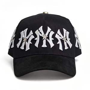 Casquettes de baseball en daim à 5 panneaux, modèle 100% neuf, qualité originale, OEM ODM, X El Mago Barbas Hats - Product Image 4