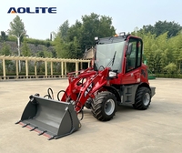 AOLITE 610 CE Chargeuses frontales à 4 roues motrices Chargeuse sur pneus neuve 1000kg Machines de terrassement fabriquées en Chine