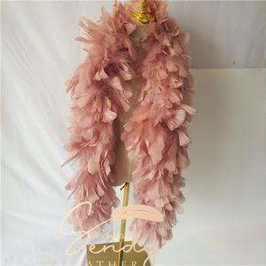 Boa en plumes de dinde de haute qualité, vente directe d'usine, 200g, boa en plumes moelleuses pour robes, événements, fêtes, costumes, décoration - Product Image 5