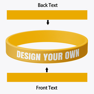 Bracelets étanches de sport, matériau élastique doux. Numéros et logos de joueurs personnalisés. Résiste à la sueur et à l'eau. - Product Image 2