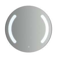 Miroir LED Massimo Vanitas Line Diamètre 60 cm Épaisseur 5 mm Miroir de salle de bain rond éclairé