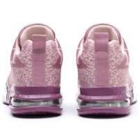 Chaussures de sécurité sportives pour femmes CE de haute qualité, respirantes, à embout d'acier, en maille volante, avec coussin d'air, antidérapantes, légères, pour automne, hiver et été
