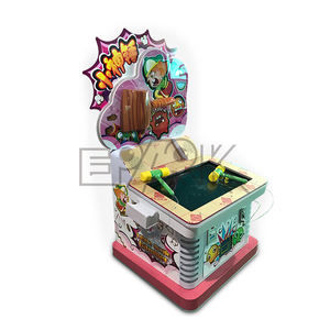 Rideจักรยานสนุกหน้าจอสัมผัสตีค้อนอิเล็กทรอนิกส์บาสเกตบอลอาเขตเด็กเหรียญดำเนินการสงครามผีดิบ 2 เกม - Product Image 2