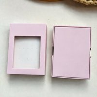 Boîte à bonbons avec fenêtre transparente, jolie boîte cadeau en papier colorée pour les fêtes de mariage, conteneur à bonbons sucrés