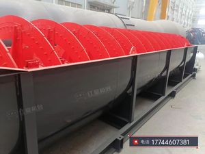 Le classificateur en spirale multi-spécifications d'usine Henan a un <span class=keywords><strong>bon</strong></span> effet sur le détournement du déchaulage du sable minéral - Product Image 5