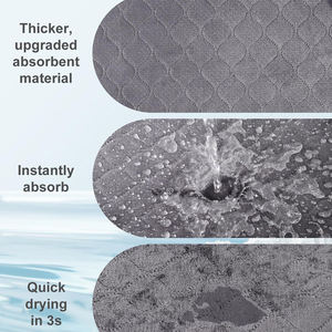 Pack Super assorbente da 2 Pack vasino per animali domestici tappetino per cuccioli riutilizzabili imbottiture per pipì lavabili in flanella per cani - Product Image 2