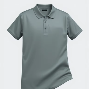 Camisetas de Secado Rápido para <span class=keywords><strong>Hombre</strong></span>, Cómodas y Transpirables, Polo 100% Poliéster Tejido, Clásico para <span class=keywords><strong>Hombre</strong></span> - Product Image 1