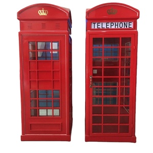 Vendita calda popolare cabina telefonica di londra insonorizzata singola cabina telefonica di londra - Product Image 1