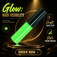 ГОРЯЧАЯ НОВИНКА: Виниловая пленка с эффектом изменения цвета (305ммX1.52м) для поделок, наклеек, декоративных элементов, кофейных чашек от Colorshift