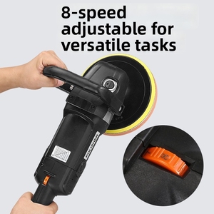 Máquina Eléctrica Multifuncional <span class=keywords><strong>de</strong></span> Pulido y Encerado para Automóviles <span class=keywords><strong>de</strong></span> 1300 W, Máquina <span class=keywords><strong>de</strong></span> Pulido y Limpieza para Automóviles <span class=keywords><strong>de</strong></span> 180 mm - Product Image 5