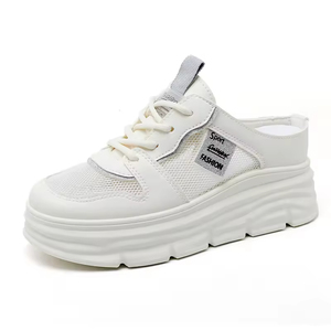Tendance Mode Femme 2026 Printemps Automne Été – Demi-chaussons Sportifs Respirants en Maille Grande Taille avec Fermeture à Lacets – Fabriqués en Chine - Product Image 4
