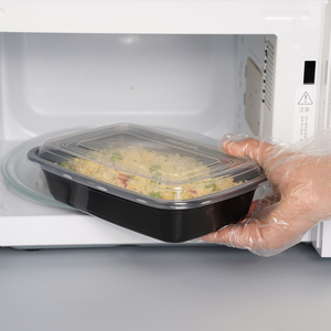 48oz lò vi sóng Takeaway nhựa để đi hộp đựng thức ăn có nắp đậy bữa ăn dùng một lần chuẩn bị Togo Hộp Ăn Trưa - Product Image 3
