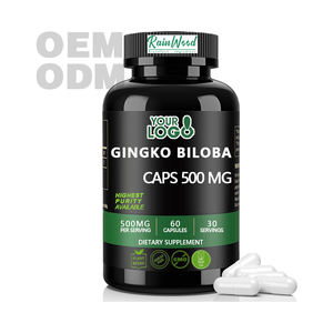 Natuurlijke Producten Pure <span class=keywords><strong>Ginkgo</strong></span> <span class=keywords><strong>Biloba</strong></span> Capsules 500Mg - Product Image 1