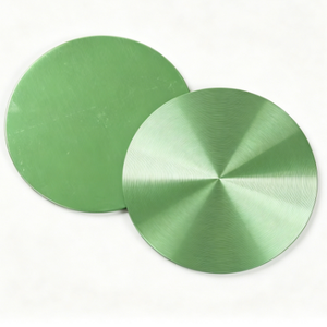 Disques Métalliques Circulaires en Acier Inoxydable Poli Effet Rayon de Soleil Rouge Noir Argent pour Badges et Emblèmes - Product Image 5
