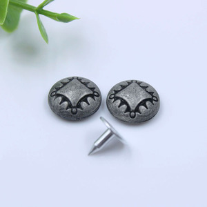 Biểu Tượng Tùy Chỉnh Hợp Kim Dome Vòng 12Mm Kim Loại May Mặc Đinh Tán Cổ Điển Denim Jeans Thời Trang Kim Loại Đinh Tán Đinh Tán Cho Da Hat Quần Áo - Product Image 6