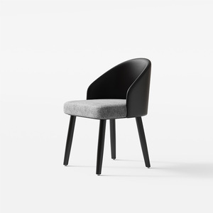 Ensemble table et chaises rectangulaires en marbre naturel, 4 pièces, combinaison durable pour salle à manger - Product Image 3