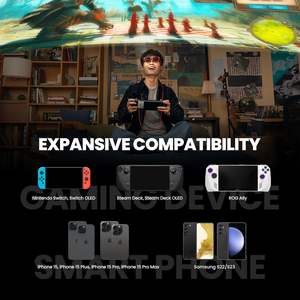 Gafas Inteligentes AR XREAL One, Pantalla HD de 477 Pulgadas, Flotación Espacial 3DoF, Gafas 3D Reales para iPhone, Mac, Switch, PS5, Juegos, Cine Privado, Nuevo - Product Image 6