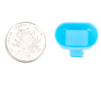Bol à doigt en plastique pratique pour laboratoire dentaire Anneau de mélange manuel Dappen Dish