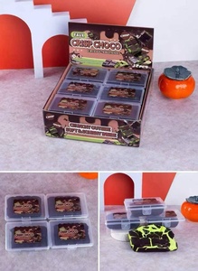 Jouet à presser en forme de patte de <span class=keywords><strong>chat</strong></span> mignonne, moelleuse et croustillante, avec couleurs mélangées, au chocolat et guimauve, effet peau croustillante - Product Image 2