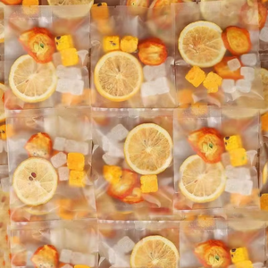 Mélange de thé OEM citron, kumquat et fruit de la passion, agrumes séchés tropicaux riches en vitamine C et antioxydants, emballage en sachet/boîte - Product Image 1