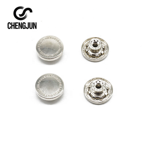 Designer de luxe boutons pression crête Logo cuivre strass pour haute couture marque Blazers mariage pour sacs vêtements fantaisie - Product Image 1