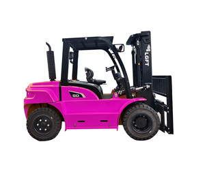 Montacargas Diésel de Alta Configuración con Doble Neumático Delantero, 5, 7 y 8 Toneladas, con Mástil de Elevación Libre, Cabina, Horquillas de 1220 mm y Extensor de Horquillas - Product Image 1
