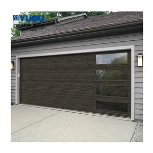 Modern Intelligent Panel Manufacturing Automatic Gate Residential Sectional Garage Doors For Homes