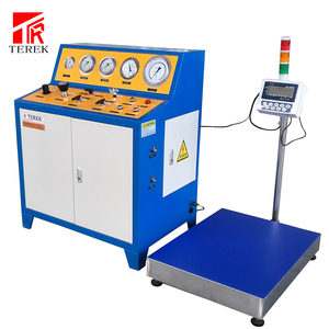 Macchina di ricarica portatile pneumatica automatica <span class=keywords><strong>TEREK</strong></span> Modello LU-LDD-300 per FM200/HFC-227EA/Novec con telaio in acciaio inossidabile per test - Product Image 3