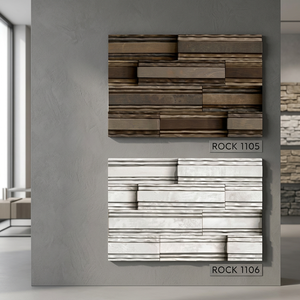 Carreaux muraux en céramique numérique effet pierre grise 300x450mm, design de façade émaillé pour bâtiments modernes - Product Image 6