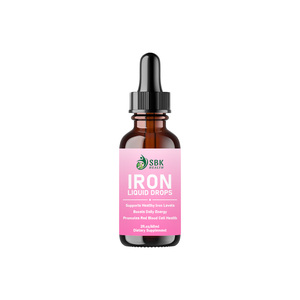 High Quality Iron <b>Liquid</b> Drops with Iron Supports Healthy Iron Promotes Healthy Blood Cell Health Boosts Daily Energy Mental - Product Image 1
