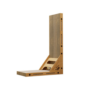Bruce L-Shaped Vertical <b>Cat</b> Scratcher <b>Board</b> Durable Thickened Wall Mount Pet Supply - Product Image 5
