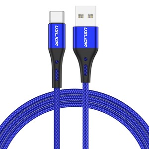 Cable de Carga Rápida USLION 3A USB Tipo <span class=keywords><strong>C</strong></span>, Cable de Carga Súper Rápida USB <span class=keywords><strong>C</strong></span> con Trenzado de Nailon - Product Image 2
