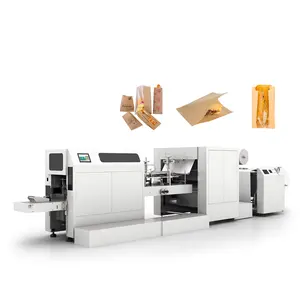 Machines Making Kraft Paper Bag Wholesale Kraft Food Packing Bag With Handle