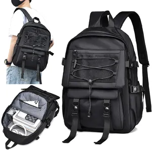 university school business waterproof laptop bag trendy travel felt 24l travel sport laptop student backpack bags with usb