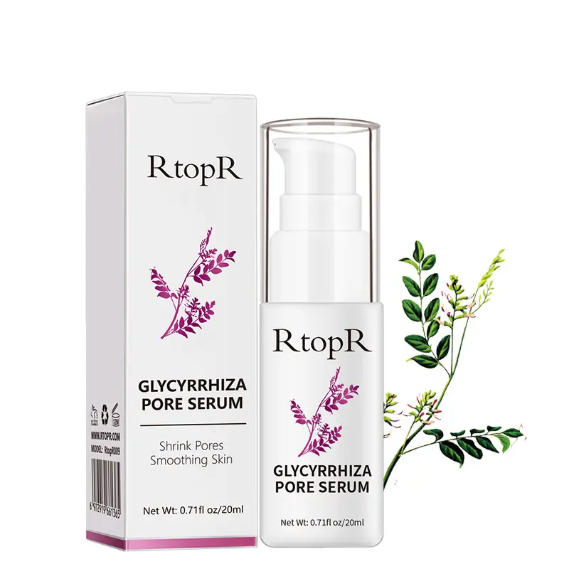 Rtopr Glycyrrhiza Porie Raffinage Serum Snel En Effectief Krimpt Poriën Diep Reparaties Whitening Huid Verbetert Gezicht Glans