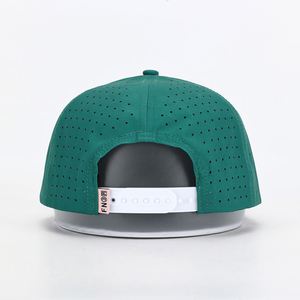 หมวกกีฬา6แผงสำหรับทุกเพศหมวก100% โพลีเอสเตอร์กันน้ำปักลาย3D รูเลเซอร์คุณลักษณะทั่วไปของเนื้อผ้า - Product Image 5