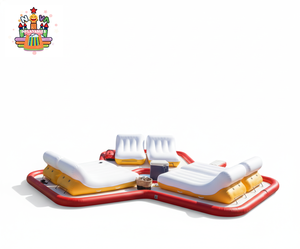 NOVA Canapé de piscine gonflable, plateforme flottante, quai flottant gonflable en PVC, été pour les fêtes aquatiques - Product Image 6