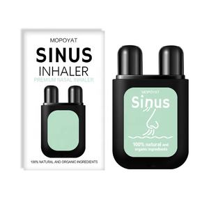 Oem/Odm <span class=keywords><strong>Sinus</strong></span> Druk Neusinhalator Voor Congestie, Verstopte Neus Aromatherapie Inhalator Met Natuurlijke Etherische Oliën - Product Image 1
