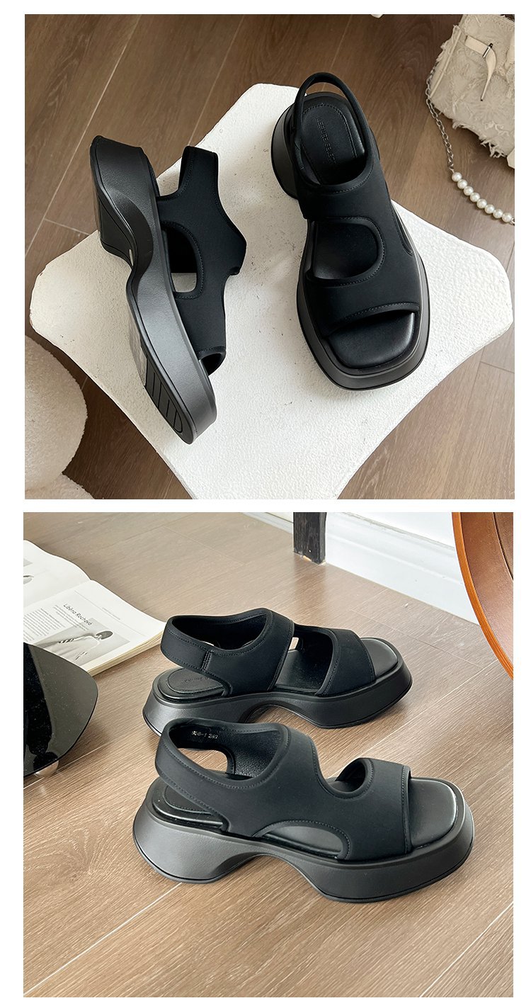 Women Fashion Foam Sole Sandals Thick Soled Casual Open Toe Sandals for Women