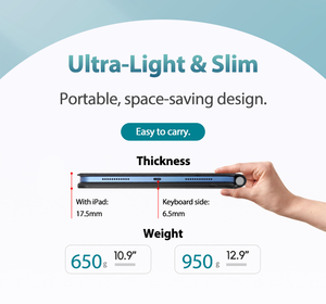 78 tuşları sihirli kablosuz klavye 2 Ipad kılıfı hava iPad Pro inç Tablet kılıfı klavye ile orijinal fabrika - Product Image 3