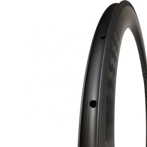 Cerchio in Carbonio per Bici da Corsa/Track con Freno a Pattino, 12K Twill, Clincher 60mm, Larghezza 25mm, Ruote 700c - Product Image 3