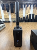 Système de colonne de sonorisation active professionnelle CVR avec aimant néodyme, impédance 8 ohms, conception étanche