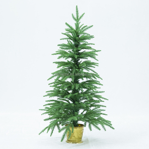 Cổ Điển Bàn Thường Xanh Cây 2ft 3ft Nhân Tạo Lối Vào Hiên Nhà Cây Nhỏ PE Cây Giáng Sinh Với Vải Bố Cơ Sở - Product Image 2