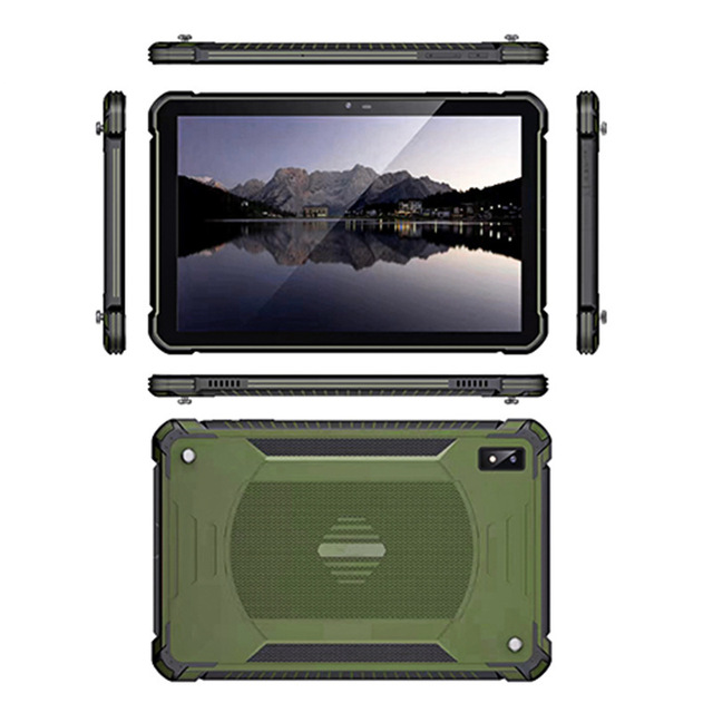 ODM OEM Android Industrial AI-Ready Rugged Tablet PC IP68 Waterproof 4G LTE Tablet 500 Nits Handheld Rugged Tablet Shockproof